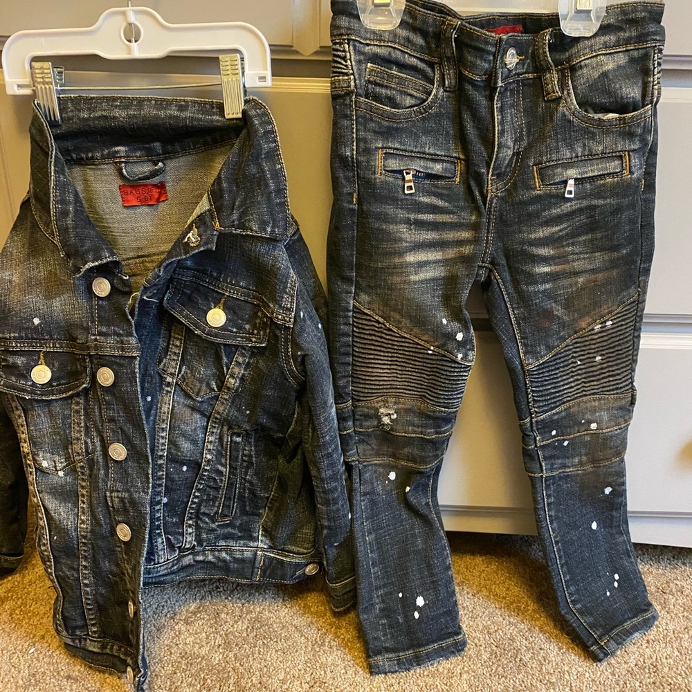 Haus of jr denim set